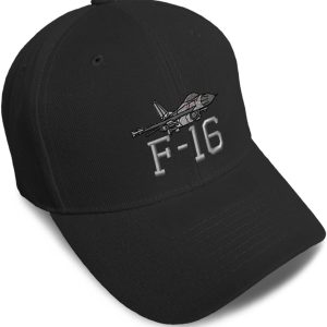 F-16 Falcon Embroidered Acrylic Baseball Cap